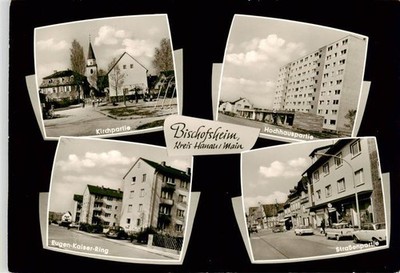 Bischofsheim Maintal Hanau Kirchpartie Hochhauspartie Eugen Kaiser Ring Strassen