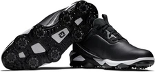 New Men's Footjoy Tour Alpha Golf Shoes - Black/White - 55537