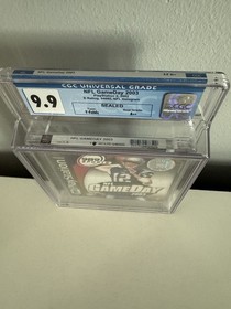 PS1 NFL GAME DAY 2003 - TOM BRADY COVER - CGC GRADED 9.9 A++! NEW & Sealed!