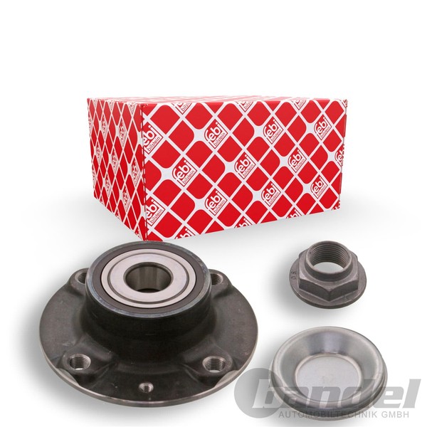 Febi Bilstein RADLAGER-SATZ Hinterachse Beidseitig FüR CitroËN C4 Peugeot 307-image