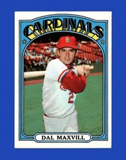 1972 Topps Set-Break #206 Dal Maxvill NR-MINT *GMCARDS*