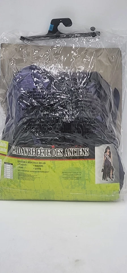 Nuevo Disfraz Zombie Baile de graduación Reina Adulto Regreso a Casa Belleza Halloween Foto 4 de 4