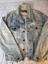 Vintage 1985 Levis Denim Jacket Size 40R Soft Type 3 III Trucker USA 70506-0216