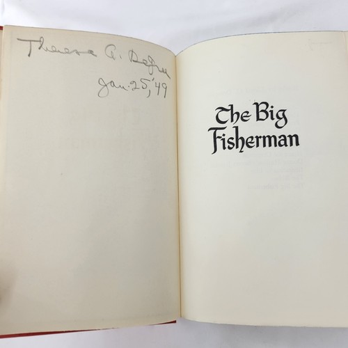 The Big Fisherman Hardback, Lloyd C. Douglas 1948 Vintage Book - Foto 4 di 10