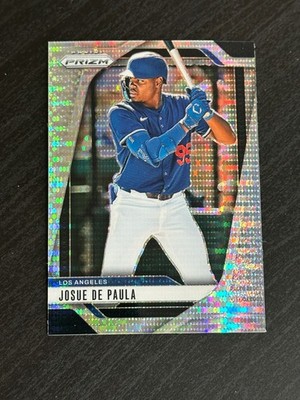 2025 Panini Prizm Josue de Paula #d /499 Pulsar LA Dodgers Baseball Card #267