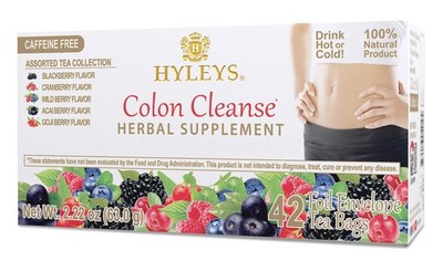 Colon Cleanse Tea Assorted Flavors - 42 Tea Bags (12 Pack - 504 Tea Bags Total)