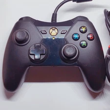 PowerA Wired Controller for Microsoft Xbox 360 Black Model 1414133-01 