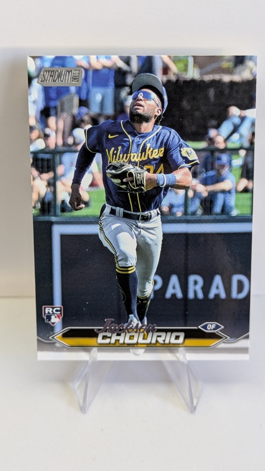 2024 Topps Stadium Club Jackson Chourio #184 Rookie Brewers