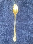 GORHAM STERLING KING EDWARD ICED TEA SPOON 7 1/2 INCHES LONG, NO MONOGRAMS