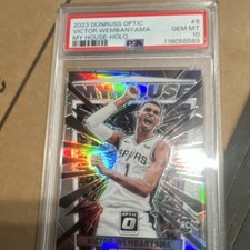 2023-24 Panini Donruss Optic My House Victor Wembanyama #6 Holo PSA 10