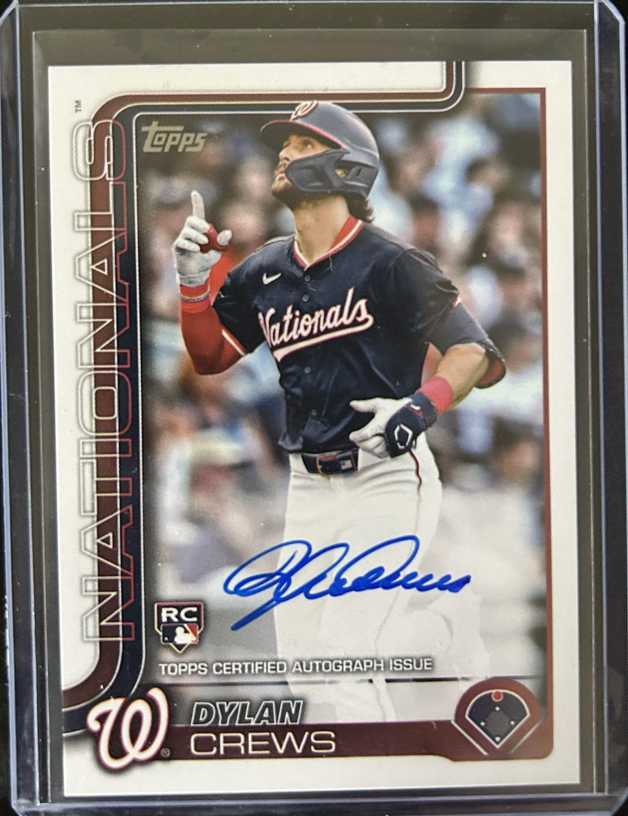 2025 Topps Series 1 - Flagship Real One Autographs Dylan Crews #74 (AU, RC)