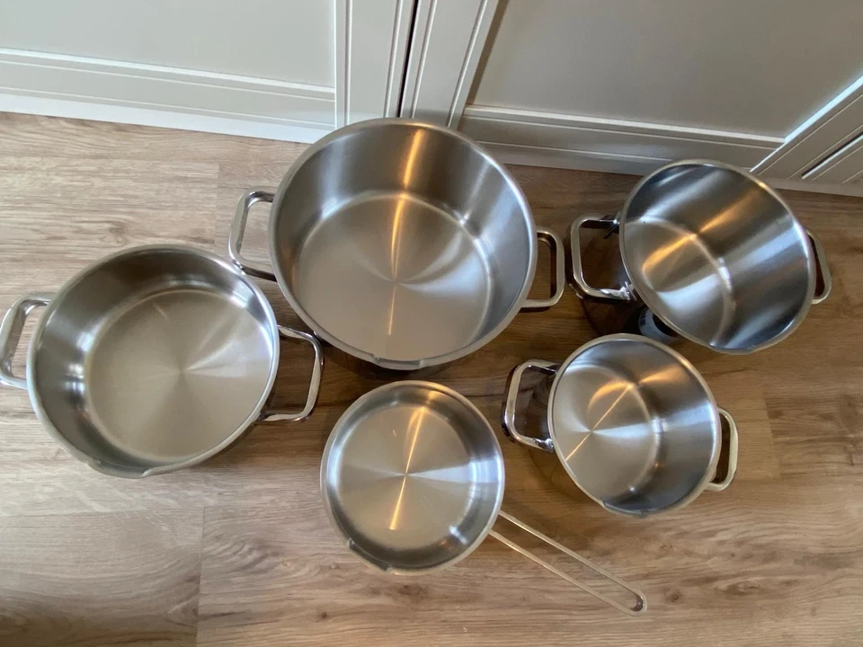 WMF Function 4 red Kochtopf Set 5 tlg NEU Induktion Topfset - Bild 4 von 4