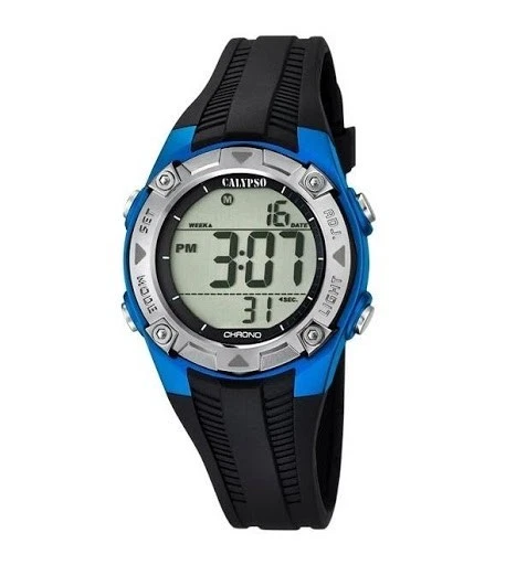 Orologio Calypso K5780/2 Cinturino in Gomma Bianca, Uomo