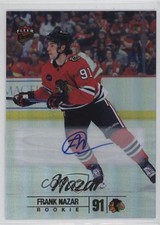 2024-25 Upper Deck Fleer Ultra Rookies Rainbow Foil Frank Nazar #245 Auto q2c