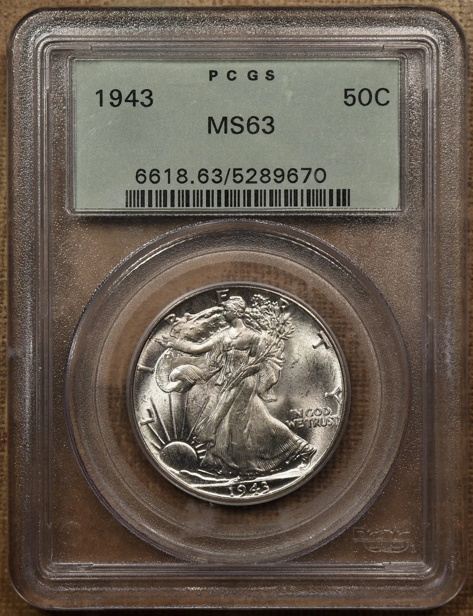 1943 Liberty Walking US Half Dollars for sale | eBay