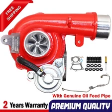 GEN1 High Flow Turbo Charger With Genuine Oil Feed Pipe For Mazda CX-7 2.3L