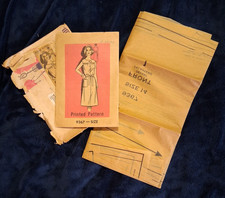 Vintage Marian Martin 9367 Dress & Apron Sewi...