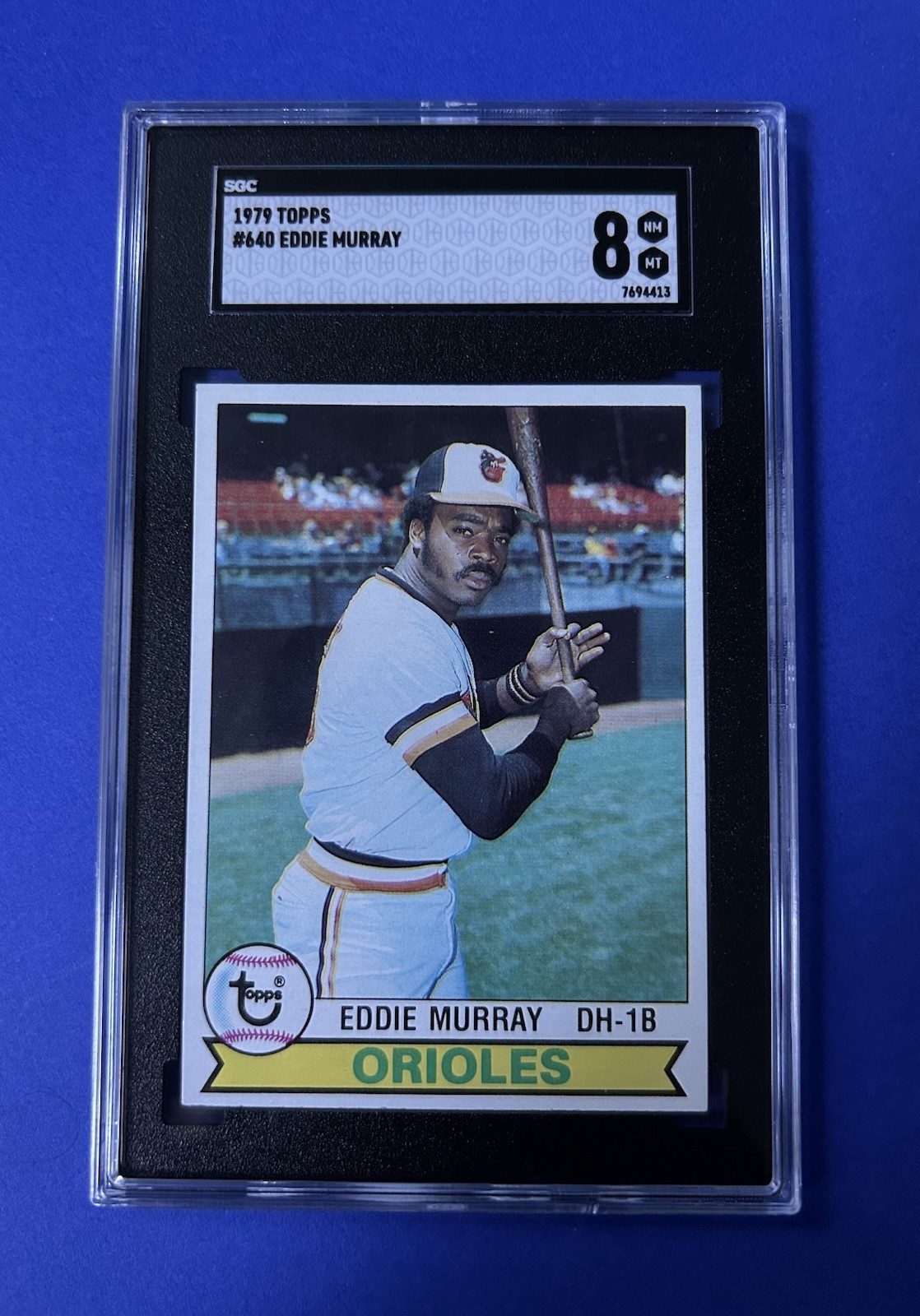 1979 Topps #640 Eddie Murray SGC 8 NM MT