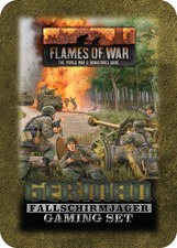 Flames of War: German Fallschrimjager Gaming Set	TD042