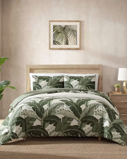 Tommy Bahama Vintage Palms 3-Piece King Duvet Cover Set - US Stock, FREE SHIP