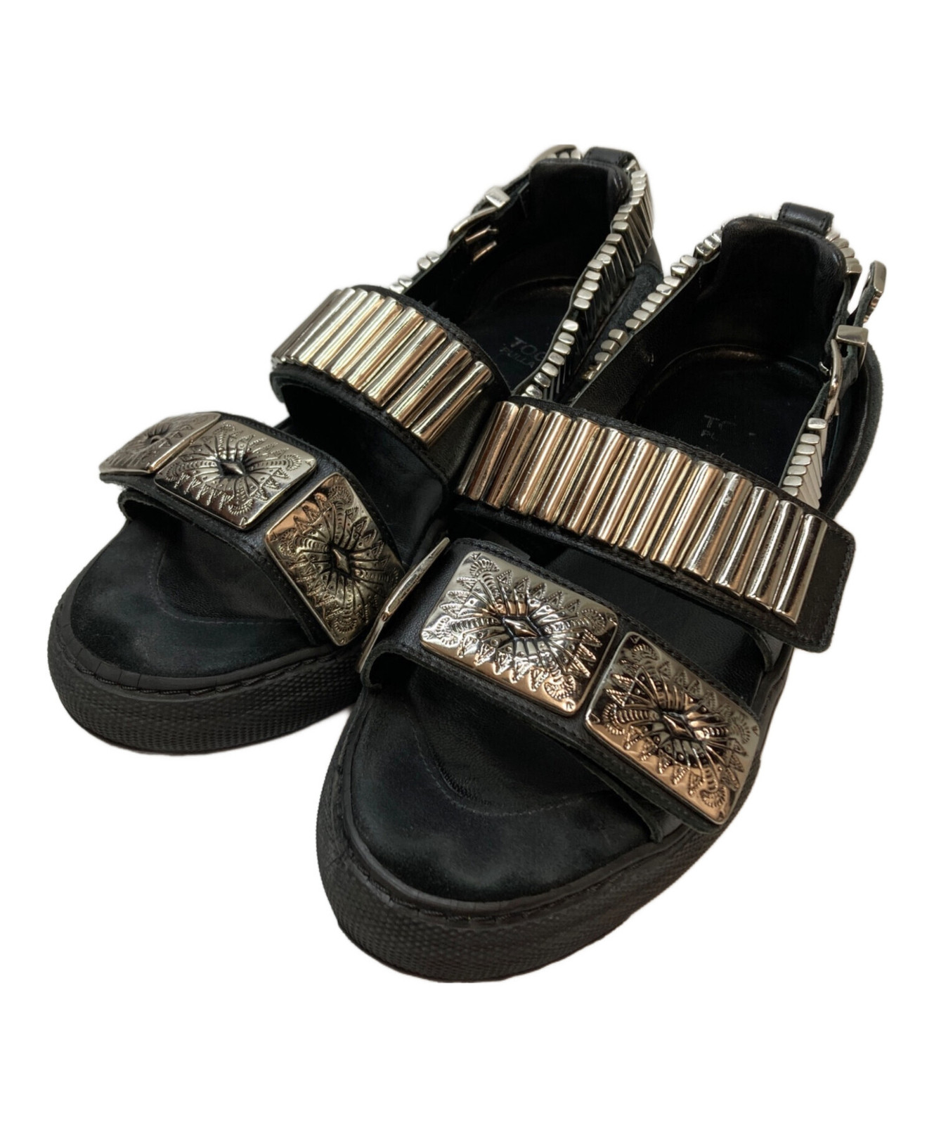 TOGA PULLA/ METAL SNEAKER SANDALS Black Size:37 | eBay