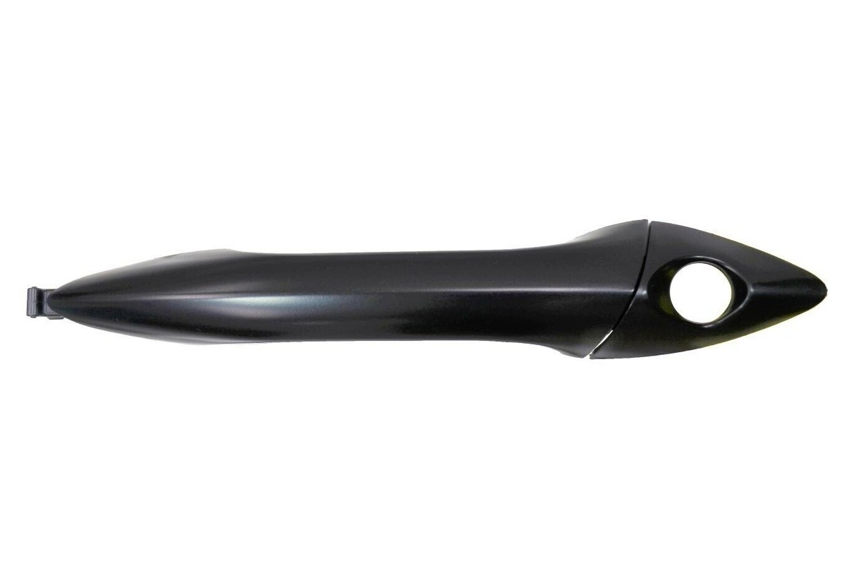 Front Left Exterior Door Handle For 2011-2016 Hyundai Elantra – Black Plastic Direct Fit