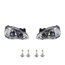Scheinwerfer Set Halogen passend für Opel Corsa C 00- 03 mit H7 H7 Links Rechts