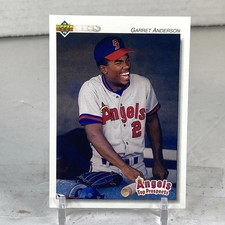 Garret Anderson Rookie Card 1992 Upper Deck Minor League #292 RC 1st non auto