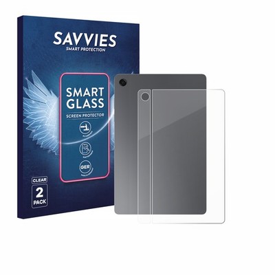 2x Displayschutzglas für Samsung Galaxy Tab A11 Plus WiFi 11'' (Rückseite)
