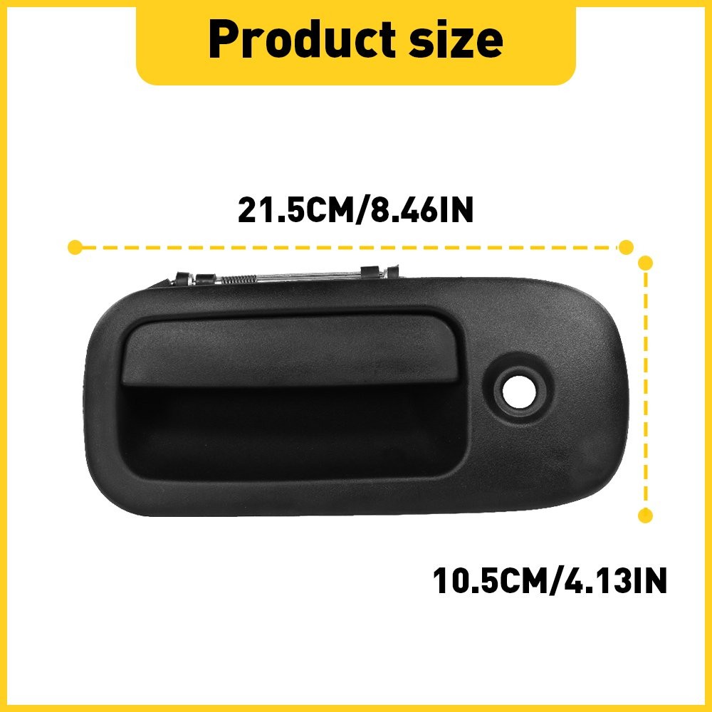 Front Driver Exterior Door Handle LH For 1996-2009 Chevy Express GMC Savana Van thumbnail 2