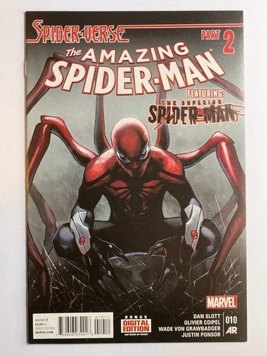 Amazing Spider-Man #10 | NM- | 1ST Spider-Punk | Spider-Verse pt 2 | Marvel
