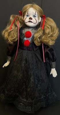 OOAK Creepy Pretty Horror Gothic Porcelain Art Doll 21