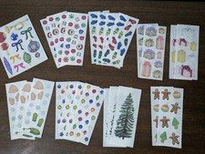 Creative Memories Christmas Scrapbook Stickers 25 Sheets