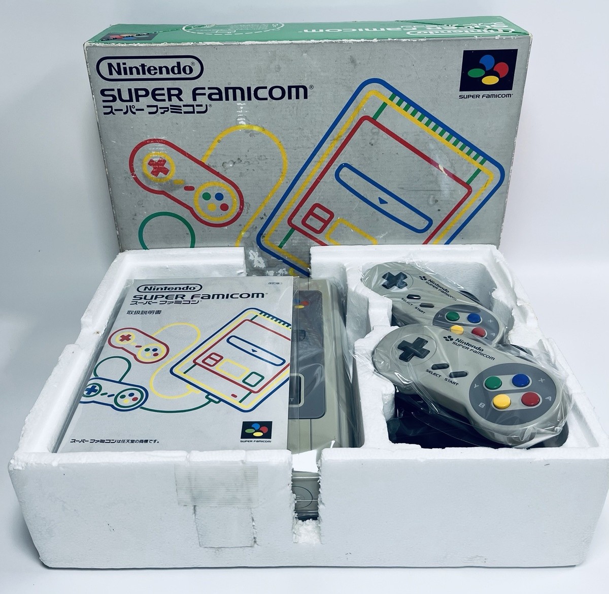 Nintendo Super Famicom Console Boxed Tested Working Japan SFC
