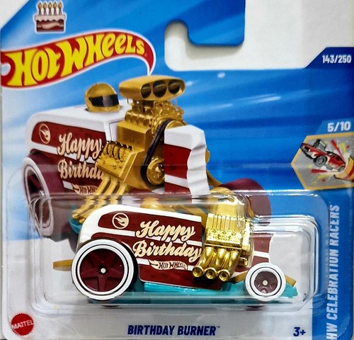 HOT WHEELS 2025 BIRTHDAY RUNNER FREE BOXED SHIPPING