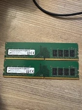 2x Micron 8GB PC4 (DDR4-2666) Memory (MTA8ATF1G64AZ2G6E1)