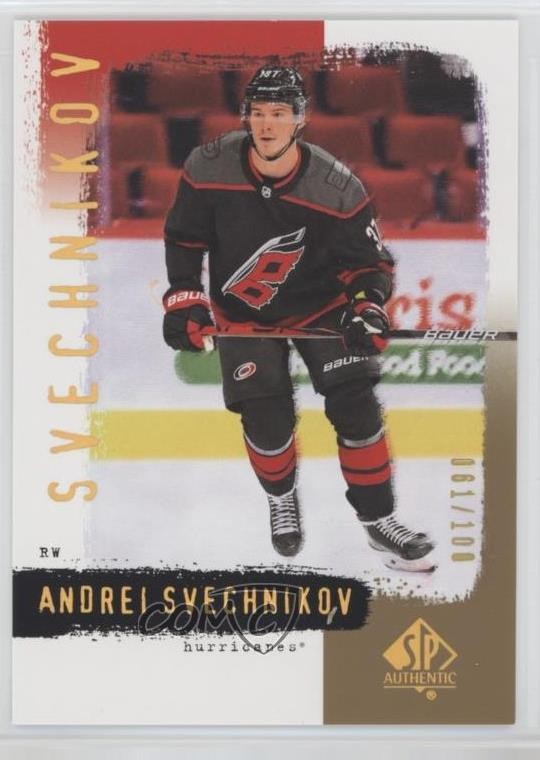 2020-21 SP Authentic 2000-01 Retro Spectrum 61/100 Andrei Svechnikov #R81 av1