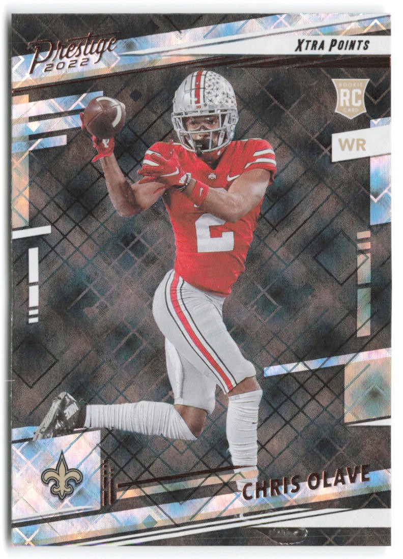 2022 Panini Prestige Chris Olave Xtra Points Diamond #310 Rookie Saints