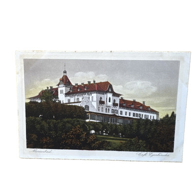 Postkarte Ansichtskarte Marienbad Böhmen Café Engländer Marianske Lazne Ungl.