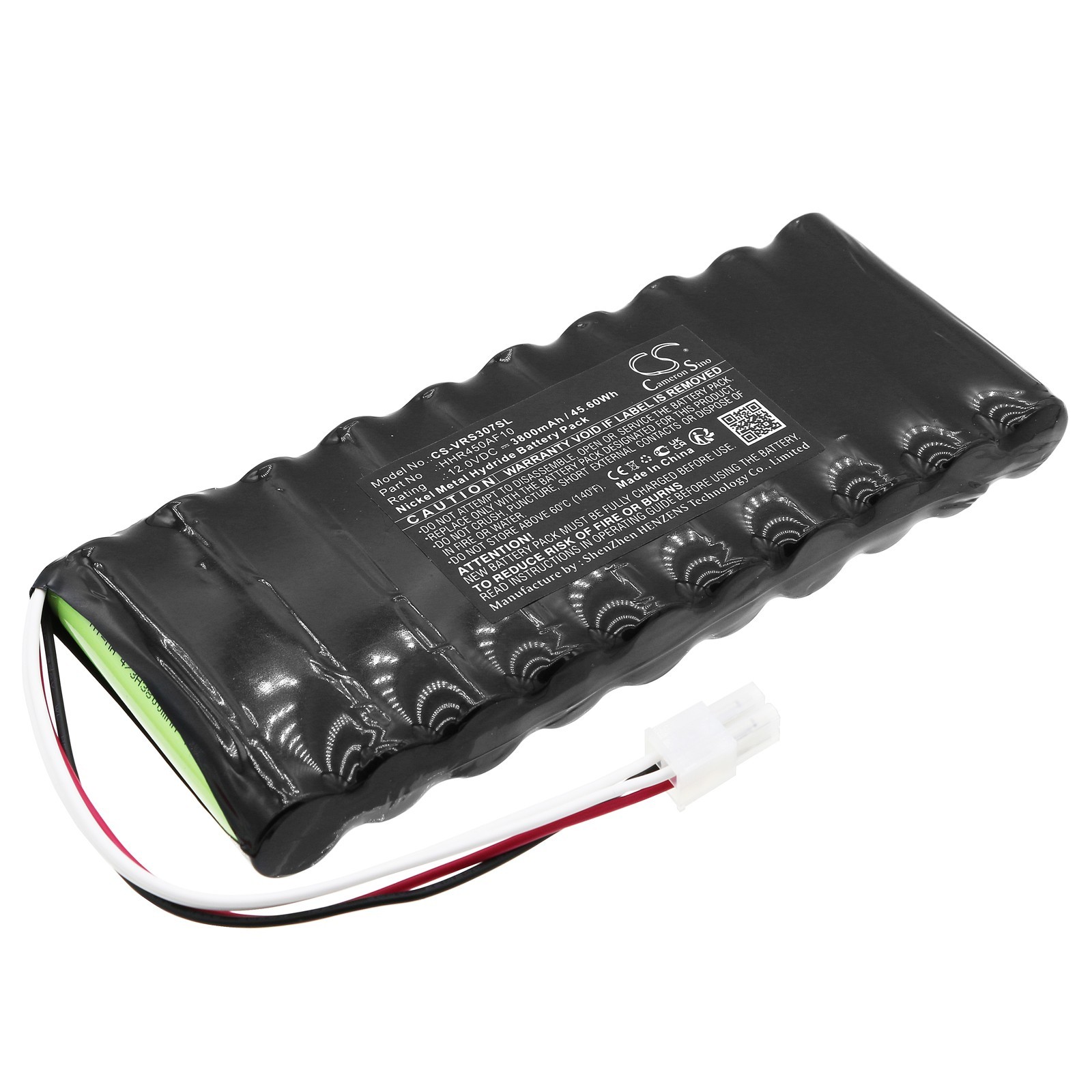 Ni-MH BATTERIE 12V 3800mAh Type HHR450AF10 For KWS ELECTRONIC Varos 307