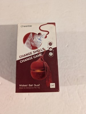 Cheerble Interactive 2 In 1 Cat Toy Wicked Ball Duo2