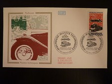 FRANCE PREMIER JOUR FDC YVERT  2450  MUSEES TECHNIQUE  2,20F   MULHOUSE  1986