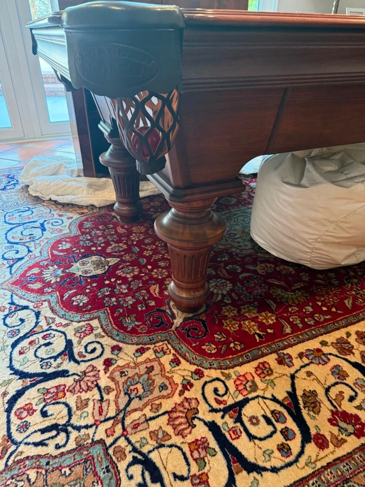 7 foot Olhausen slate pool table for sale - Image 3 of 4