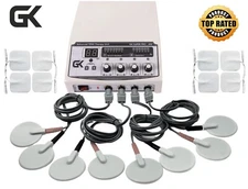 Electric Electrotherapy Machine 4 Channel Physical PhysioTherapy Massager Device