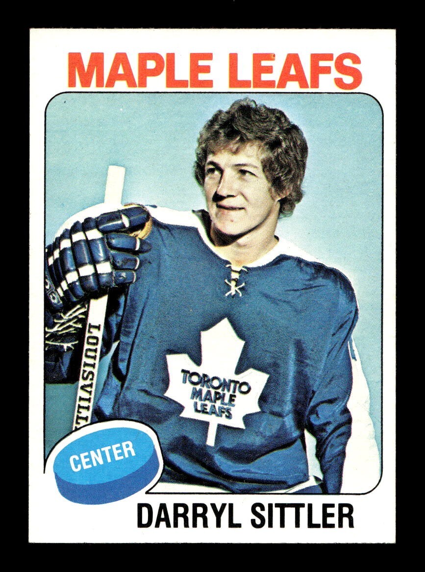 1975 76 Topps #150 Darryl Sittler Maple Leafs NEAR MINT *8z