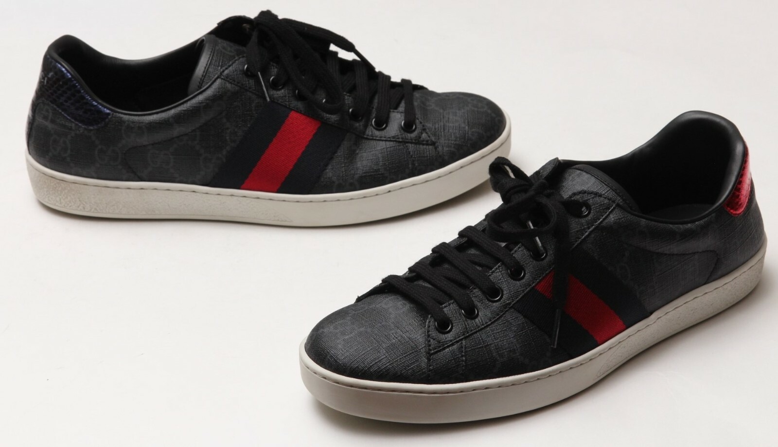 gucci ace gg supreme black