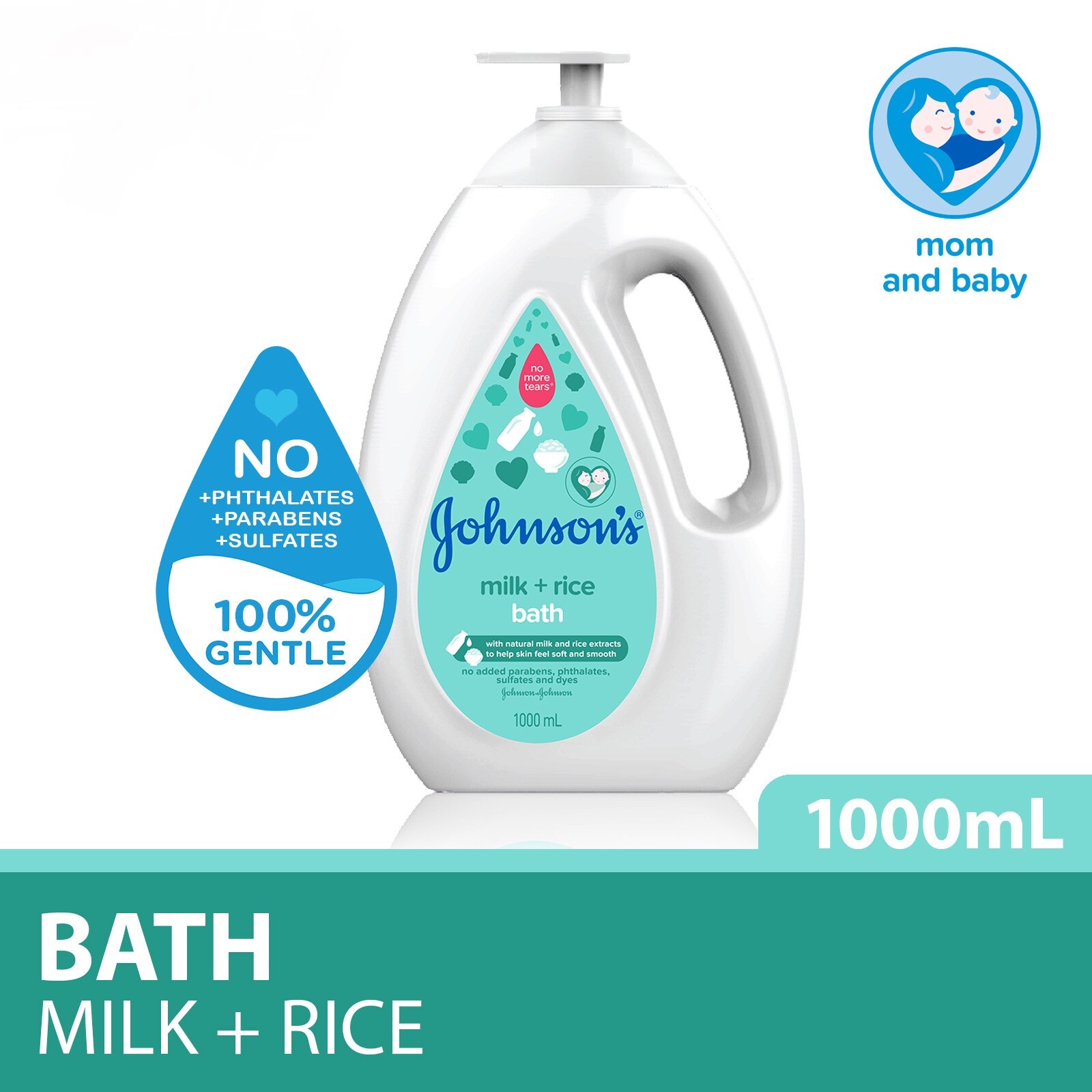 johnson's baby wash milk and rice