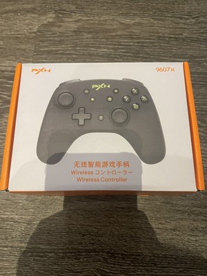 PXN 9607X Wireless Nintendo Switch Pro Game Controller Grey CIB! FREE SHIPPING