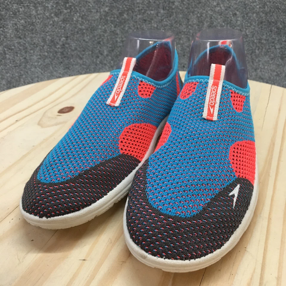 Speedo Zapatos sin cordones para mujer 9-10 azules Flyknitt malla agua Zapatos sin cordones informales cómodos Foto 3 de 4