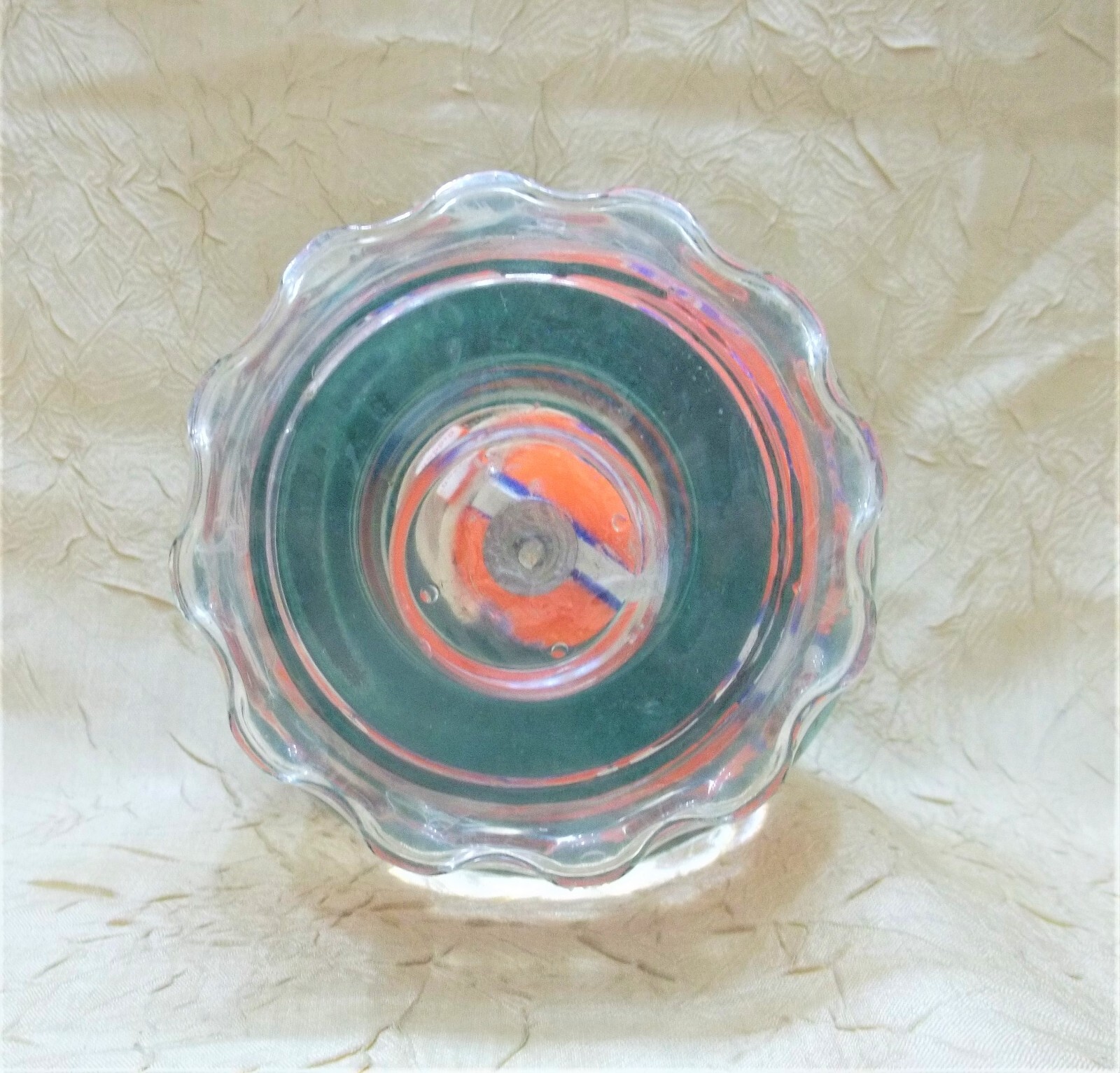 University Of Florida Gators Football Helmet Glass Candle Gwanny's